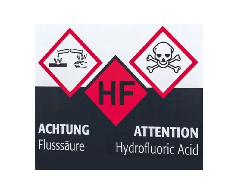 L'acide fluorhydrique, l'acide le plus dangereux